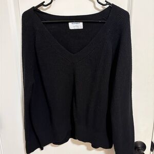Old Navy Black Knit Sweater